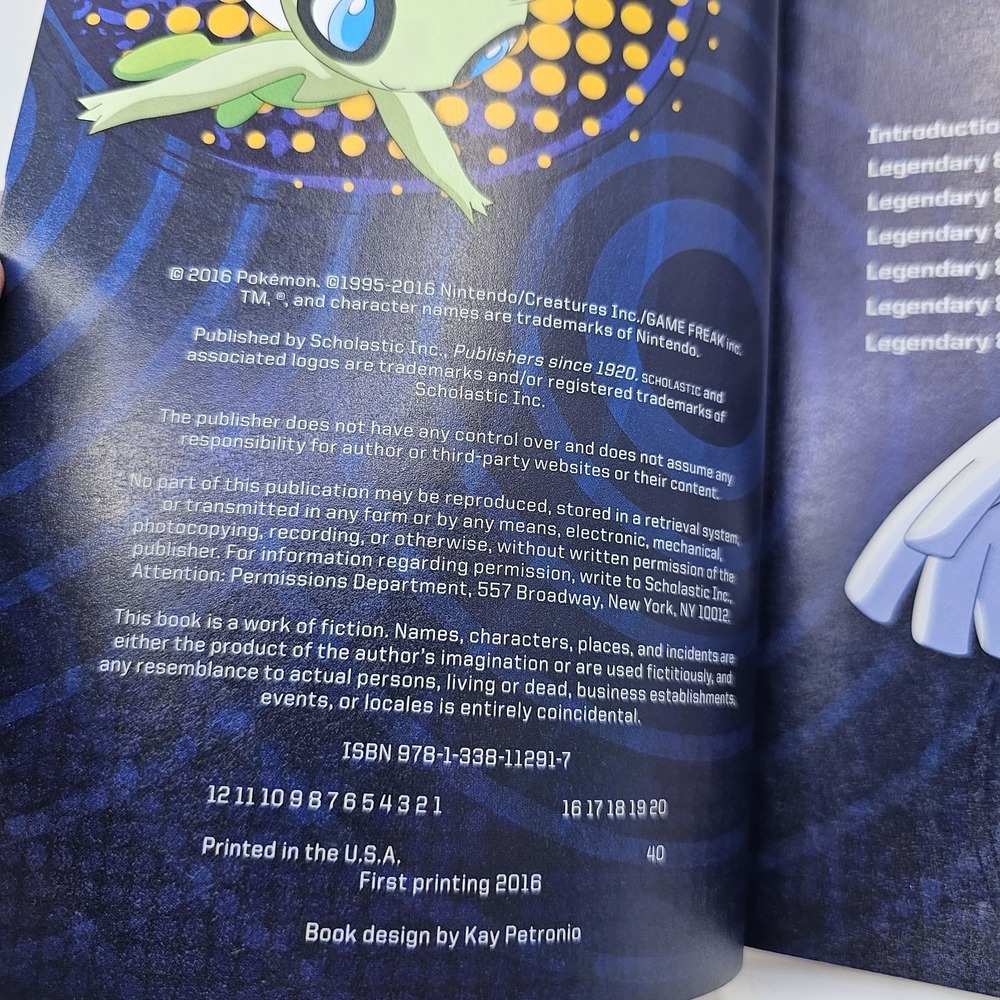 Stickers! Pokemon: Official Guide To Legendary And Mythical Pokémon W/ Poster - Picture 5 of 5